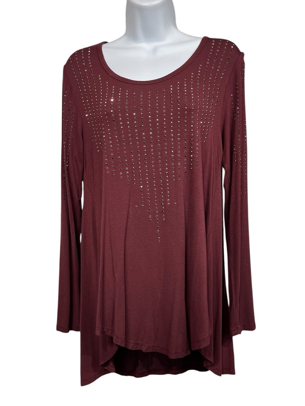 Vocal blingy tee size small